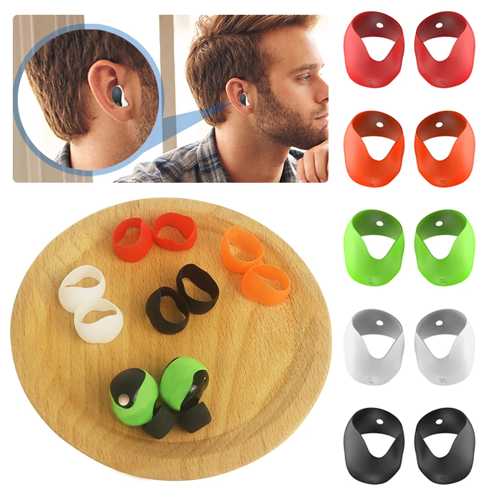 5 pares de almohadillas de silicona para los oídos, accesorios antideslizantes, cubierta protectora para los oídos de 5 colores para auriculares Sony WF-1000XM5