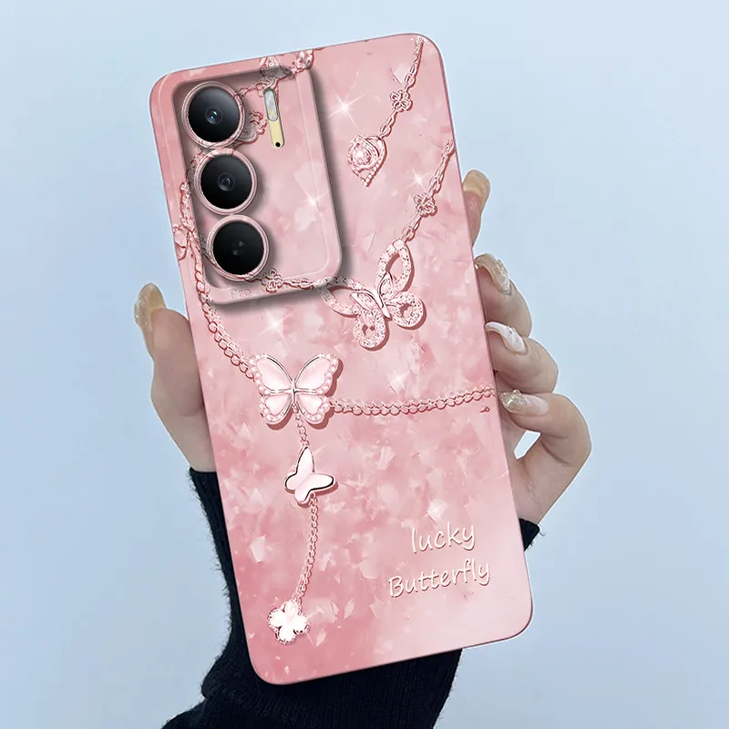 Para Realme C75 C75x funda moda simplicidad pintura mate funda de silicona para RealmeC75 4G parachoques C 75 X Coque funda 6,72 ''Capa - imagen 4