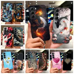 Infinix Hot 50 Pro Plus: Funda TPU con diseño de carpa koi