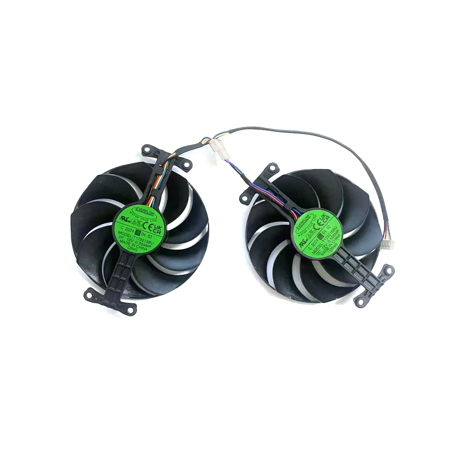 T129215BU 87MM 4PIN para PowerColor AMD AMD Radeon ™ Reemplazo de tarjeta gráfica RX 7800 XT RX7700 XT - imagen 5