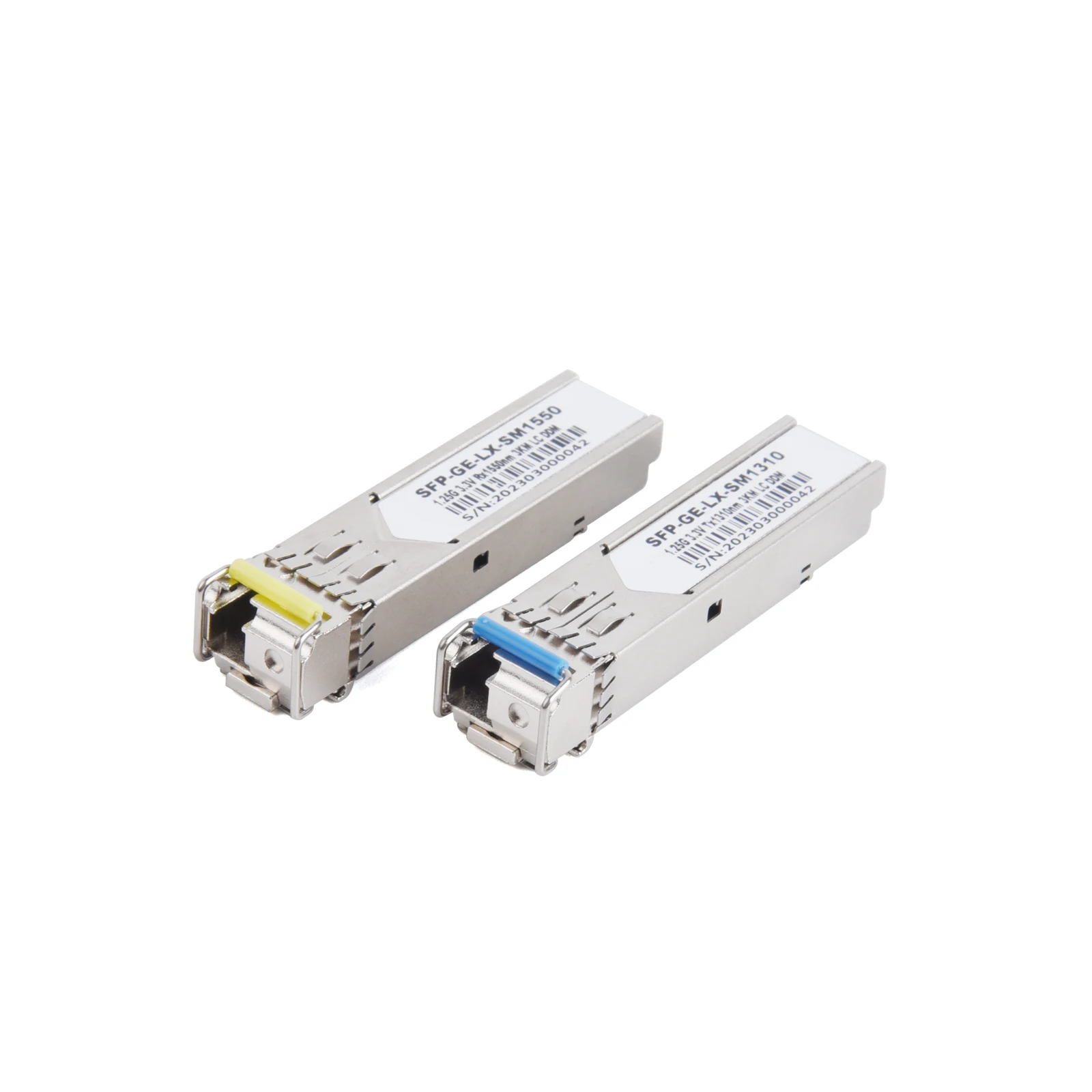 5 pares 1,25G Gigabit SFP módulo de fibra óptica monomodo fibra única LC 1310/1550nm A + B extremo para conmutador Ethernet Cisco Mikrotik - imagen 4