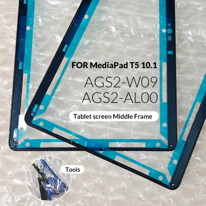 Marco medio de pantalla para tableta Huawei MediaPad T5, 10 AGS2-W09, AGS2-AL00, 1 unidad