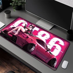 Alfombrilla de ratón para juegos Honkai Star Rail, alfombrilla de ratón grande brillante profesional XXL, alfombrilla de ratón con borde de bloqueo Premium, alfombrilla de goma para escritorio