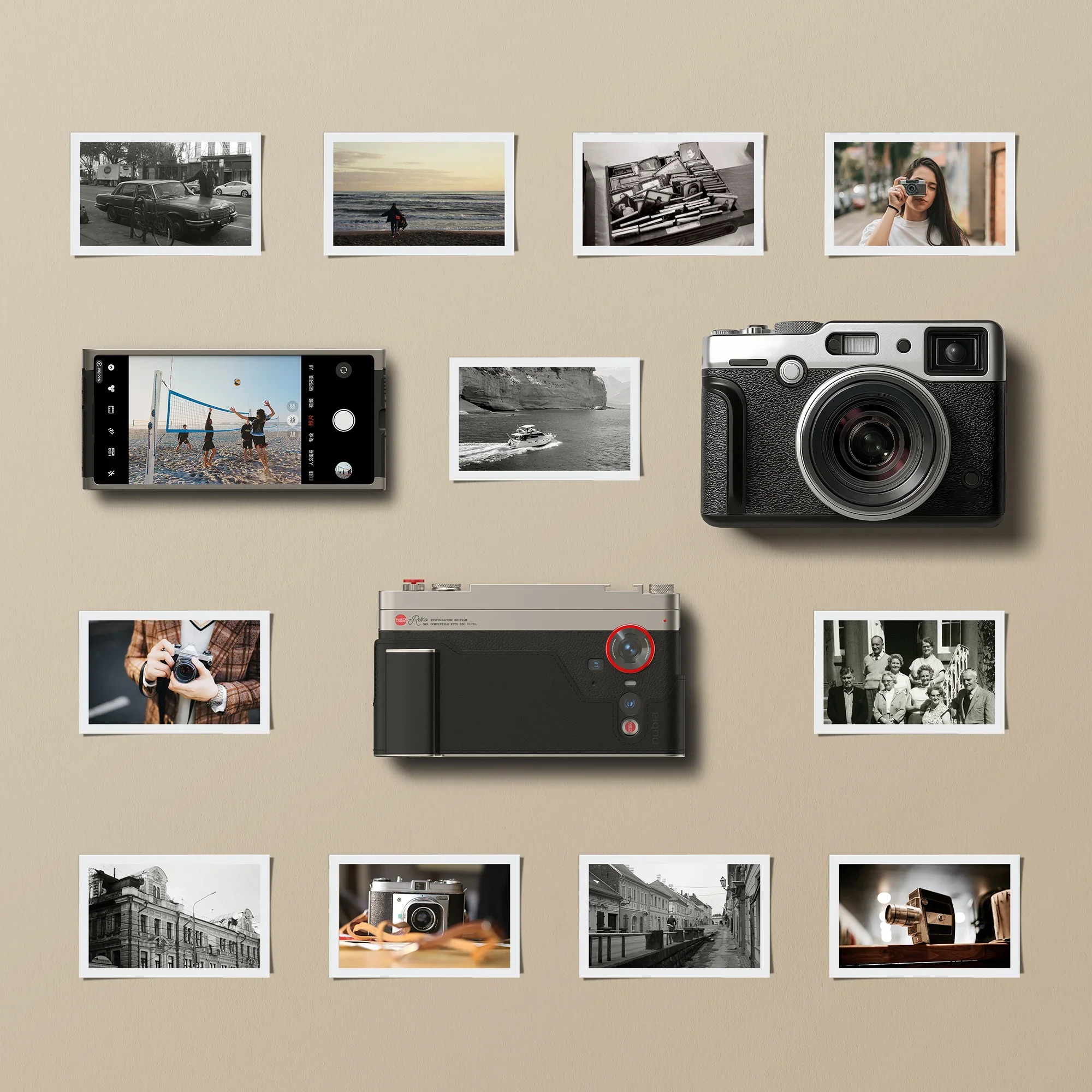 Nubia Z80 Ultra Retro kit Smartphone cámara kit para nubia Z80 Ultra 100% Original 24H envío rápido - imagen 3