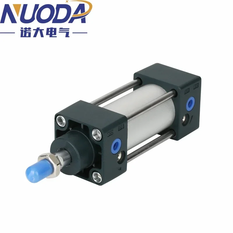 Cilindro de aire estándar SC SC32/40/50/63mm de diámetro, pistón de cilindro neumático pequeño, carrera de 25/50/75/100/150/200/250mm - imagen 5