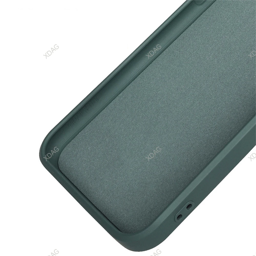 Funda de teléfono básica Original para Samsung Galaxy A15, 5G, 6,5 ", Funda a prueba de golpes, silicona líquida, protección de lente suave, cubierta trasera de lujo - imagen 5