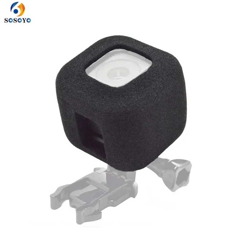 Funda de espuma de esponja para parabrisas a prueba de viento, funda protectora de espuma de alta densidad para Gopro Hero 4 5 Session, accesorios para cámaras deportivas