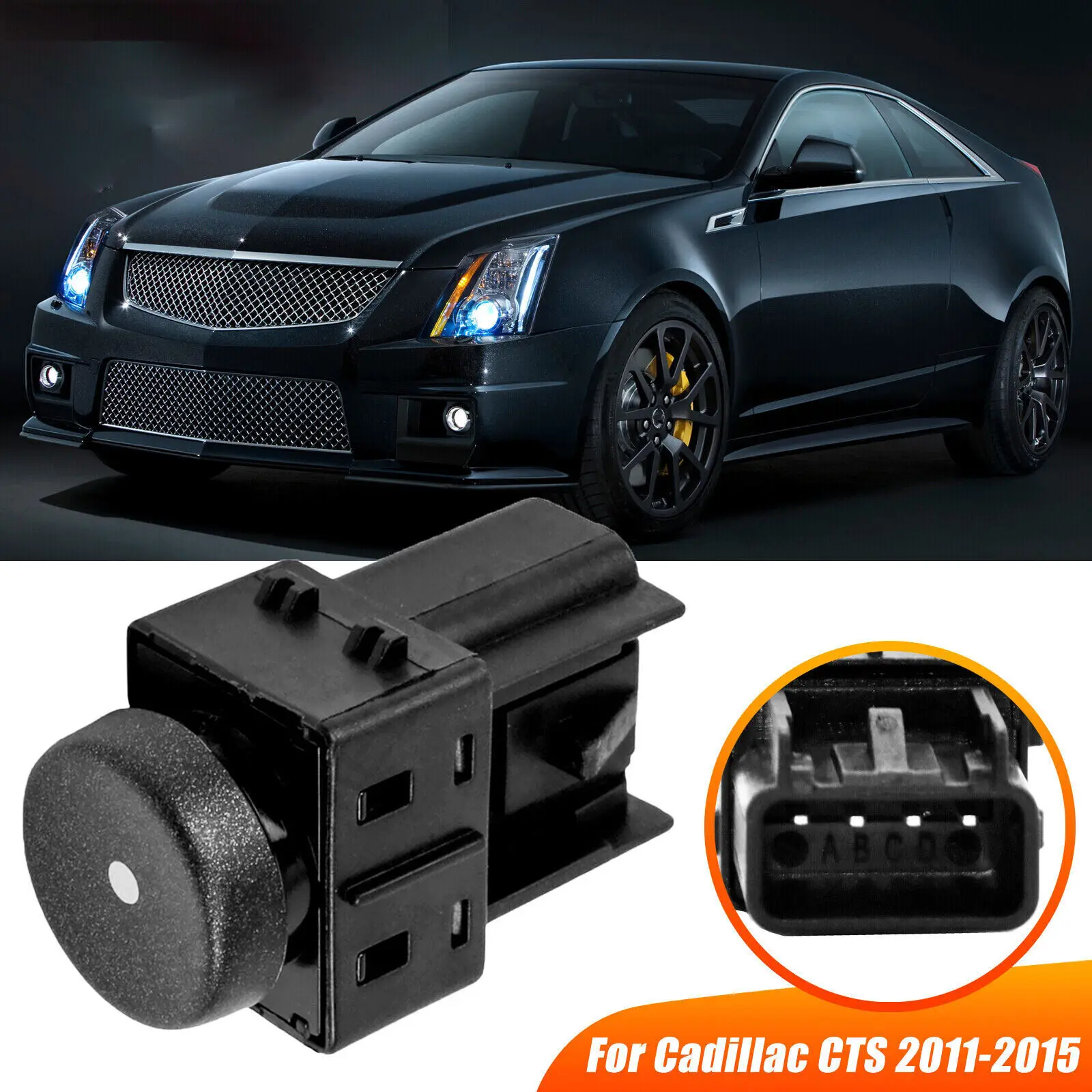 Interruptor de bloqueo de puerta delantera izquierda y derecha para Cadillac CTS y CTS-V Coupe 20787026-2011, accesorios de coche, piezas de repuesto, 2015, 1 unidad