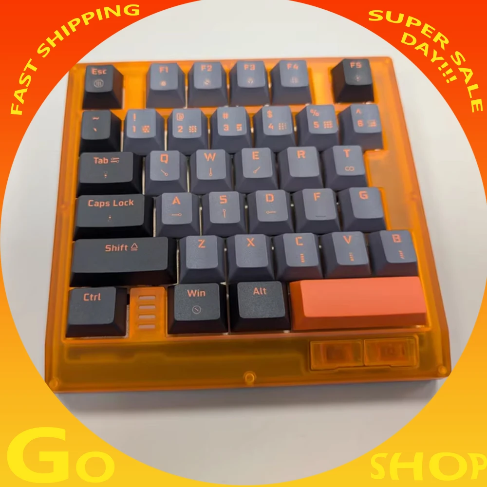 Teamwalf Hitboy Hk35 teclado con interruptor magnético con cable de una sola mano Semi aluminio 8k reproductor Rgb teclado de jugador para Valorant FPS