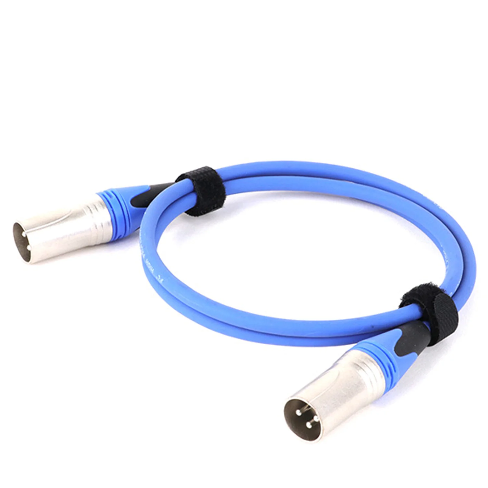 Cable XLR de Color de 3 pines macho a macho, línea de señal de Audio OFC de cobre con doble blindaje para amplificador mezclador de micrófono, personalización de luz de escenario - imagen 5