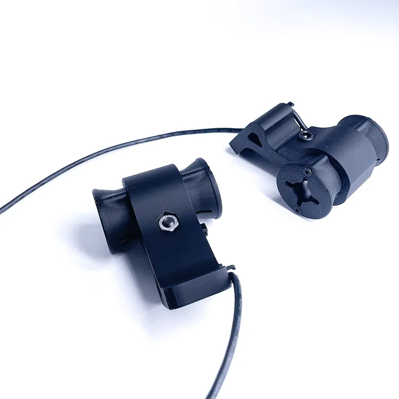 Kit de vibración negra de alta calidad para Pedal simulador RC para accesorio de juegos de carreras FANATEC MOZA