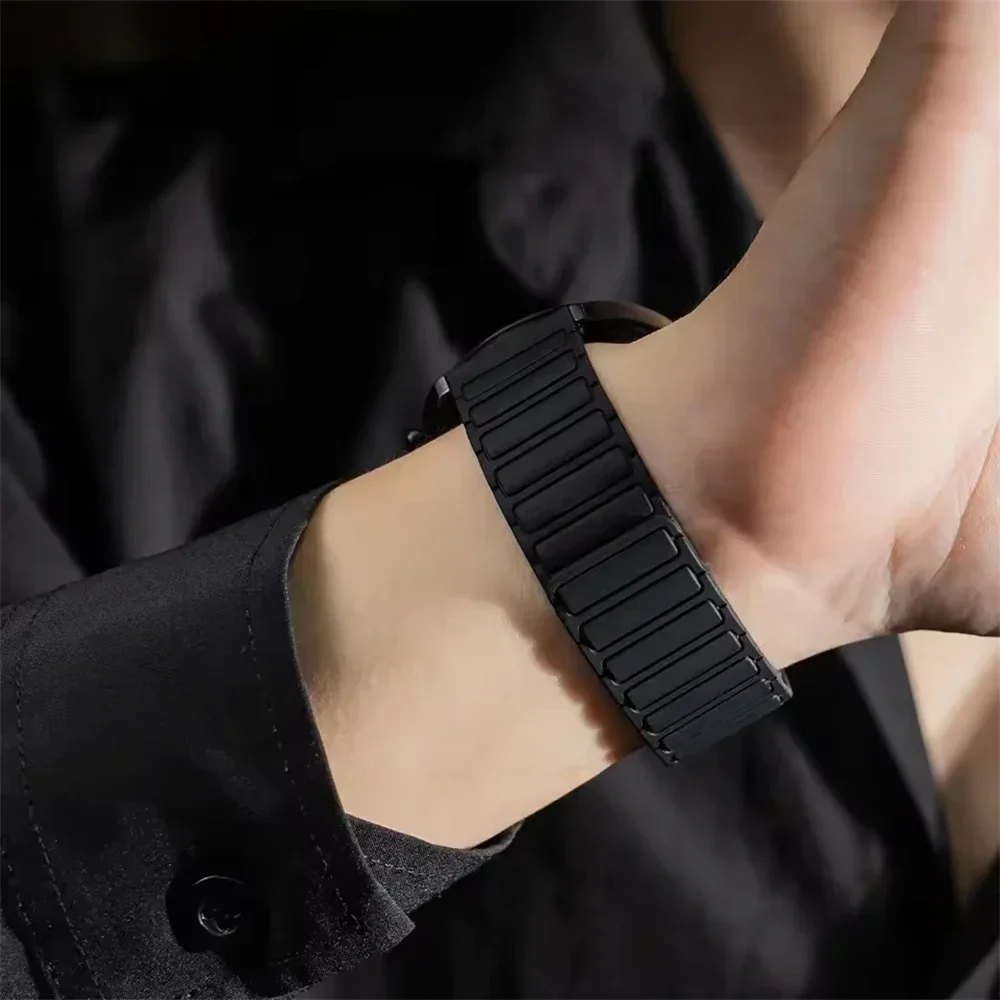 Correa de reloj deportivo de 22mm para COROS PACE 3, pulsera de silicona, Correa magnética para COROS APEX 2 Pro/APEX 46mm/PACE Pro - imagen 5