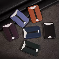 Funda Móvil con Tarjetero Magnético Trasero y Billetera Elástica