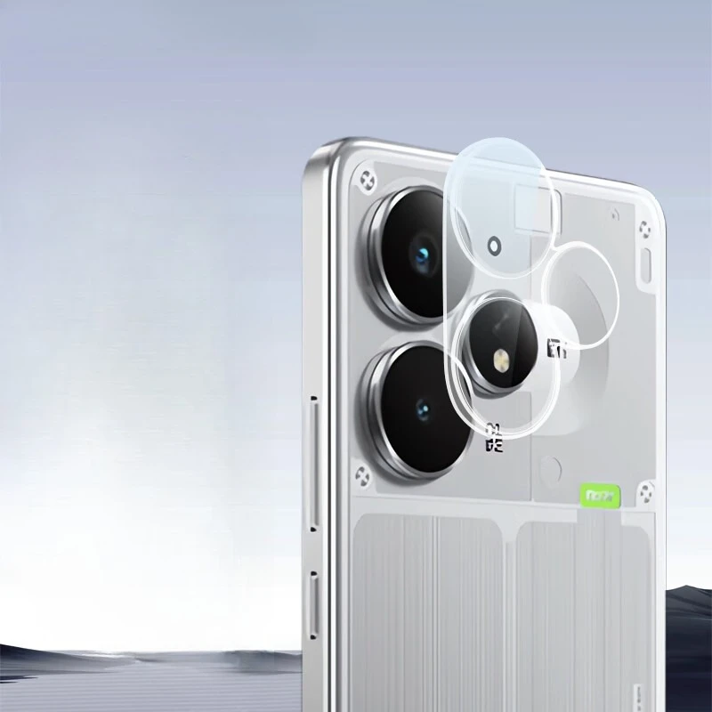 Protector de lente de cámara 3D para OPPO Neo7 Turbo 5G Protector de pantalla de cubierta de lente para Realme Neo 7Turbo lente de cubierta completa vidrio templado