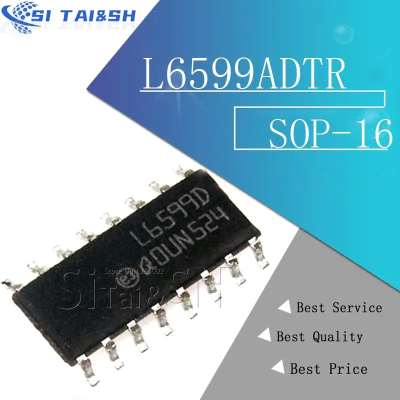 5 unids/lote L6599ADTR L6599AD L6599A L6599 = L6599D SOP-16