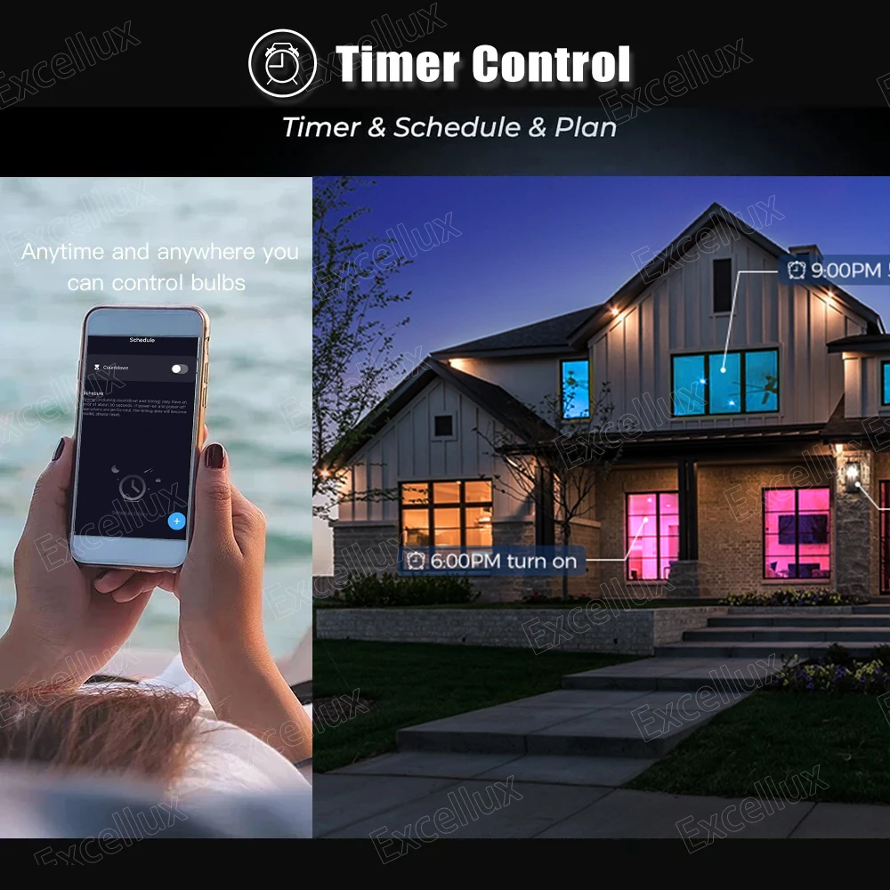 Tuya GU10 Zigbee bombillas Led WiFi Bluetooth RGB C + W lámpara regulable blanca Control por aplicación Smart Life bombilla Led 220V 110V foco - imagen 4