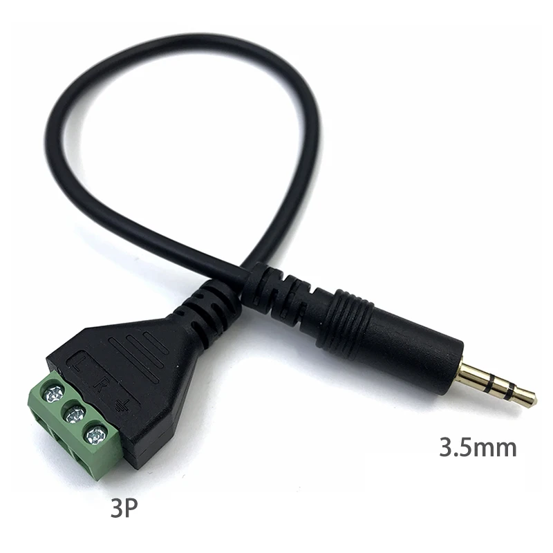 1 Uds USB 2,0 hembra B Micro/mini USB tipo C macho a conector de tornillo hembra de 5 pines con Cable adaptador de enchufe de Terminal de escudo