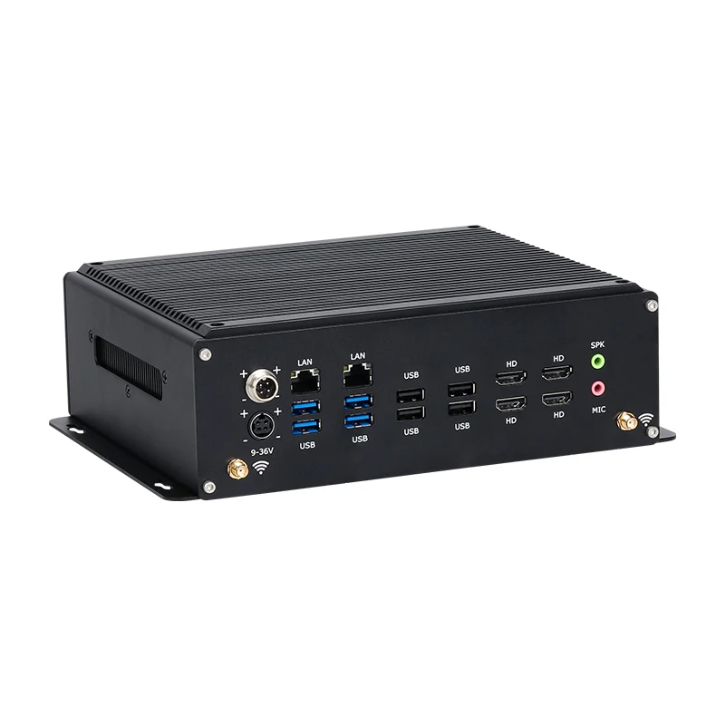 BEBEPC 2LAN6COM Mini PC industrial con I7-12650HX compatible con computadora GPIO Pfsense con 4xHDMI2.0 4x USB3.0 4xUSB2.0 Win10 Ready - imagen 2