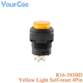 Yellow LED Reset 4P