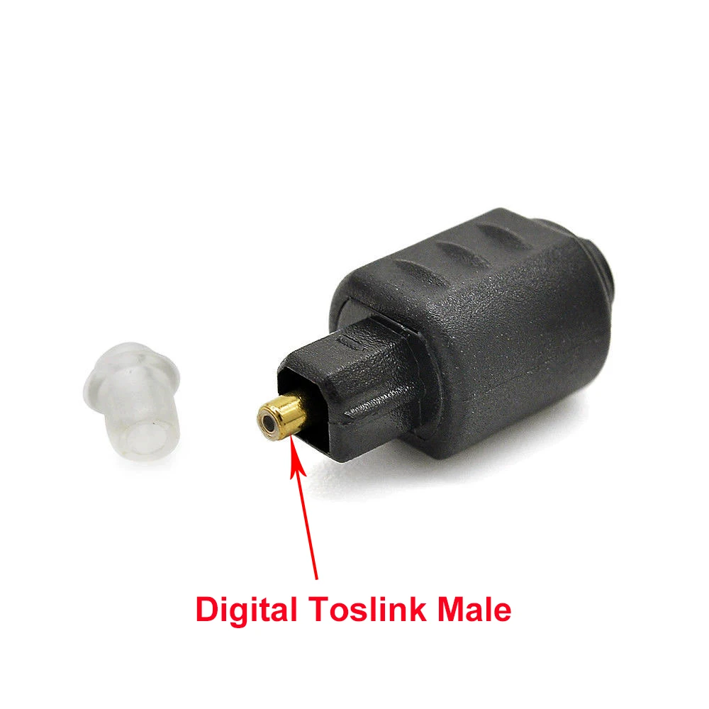 Nuevo Adaptador de Audio óptico, conector hembra de 3,5mm a Digital Toslink macho - imagen 4