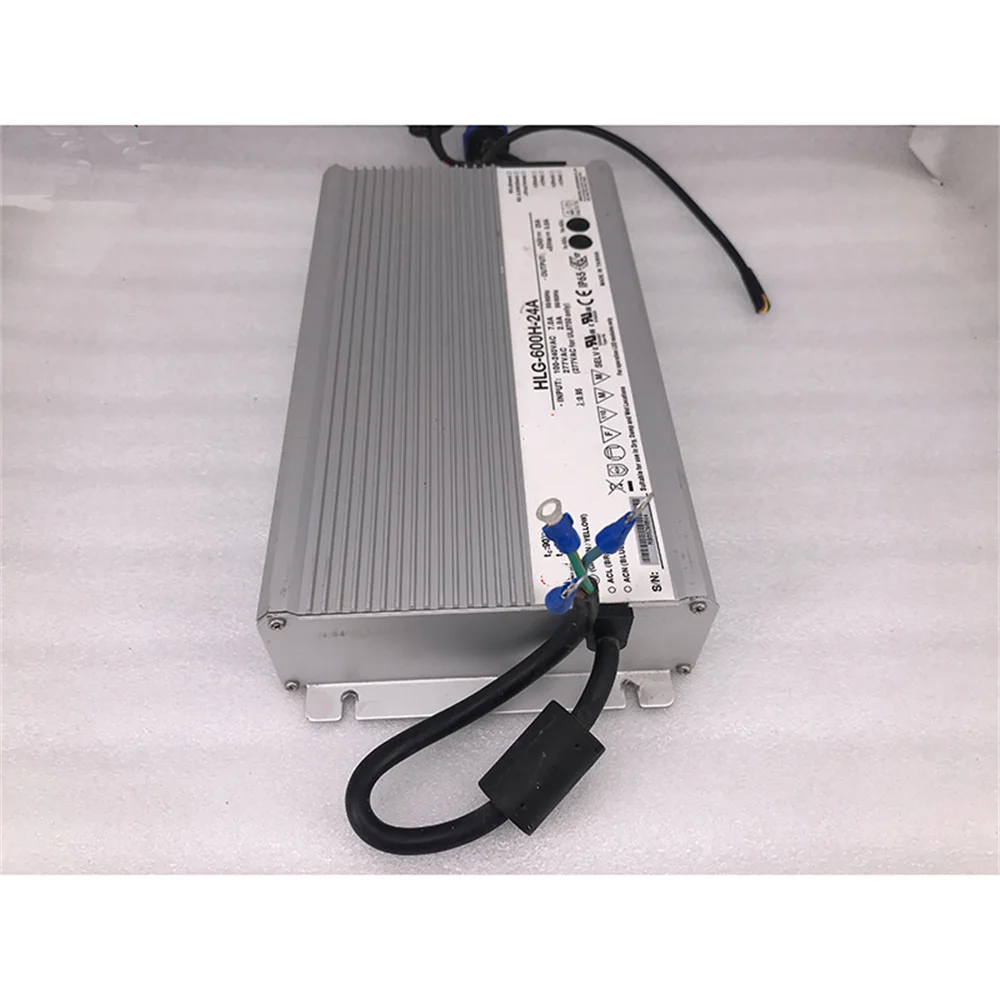 Fuente de alimentación conmutada Original para MW, alta calidad, totalmente probada, envío rápido HLG-600H-24A, 24V, 25A, 600W - imagen 5