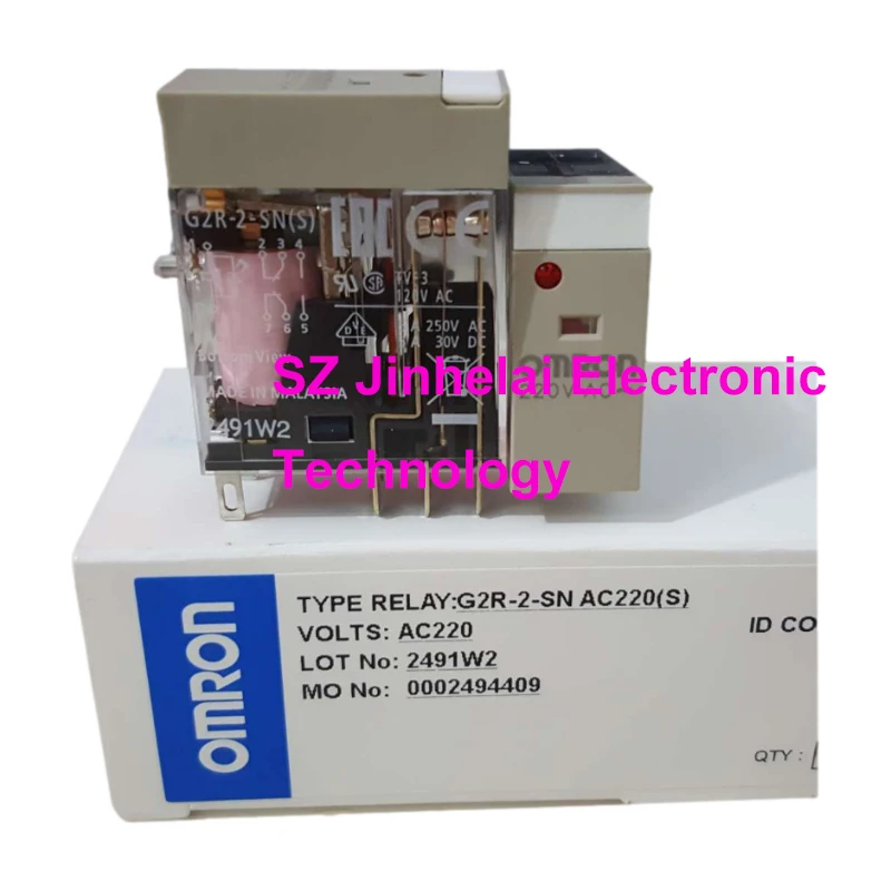 1 Uds nuevo y Original Omron G2R-2-SN G2R-2-SND G2R-2-SNI G2R-2-SNDI(S) 24VDC 220VAC 110VAC relé DC24(S) AC220(S) AC110(S) - imagen 5