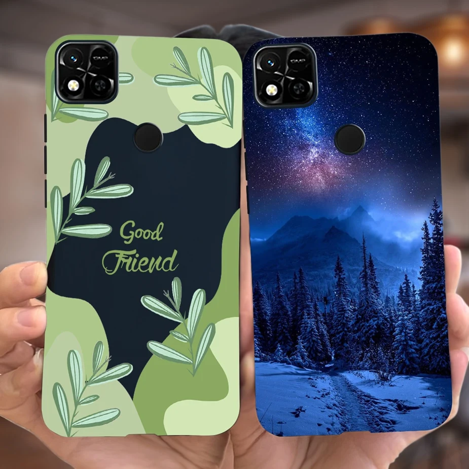 Funda de silicona suave para Xiaomi Redmi 10A, carcasa elegante pintada con arte, parachoques de 6,53 pulgadas - imagen 5