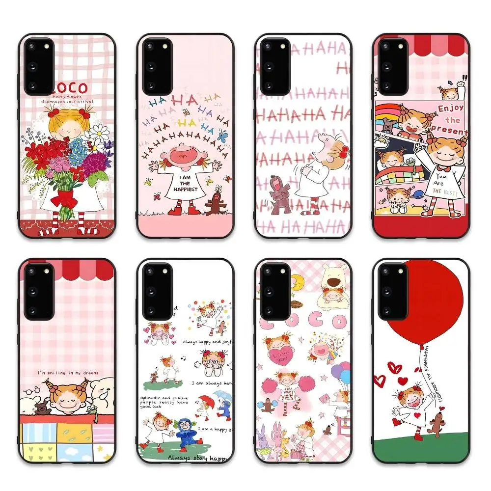 Funda de teléfono Coco-cha para Samsung S 24 fe 25 Ultra plus 20 lite 21 30 22 23 24 22 Ultra 5G Fundas - imagen 3