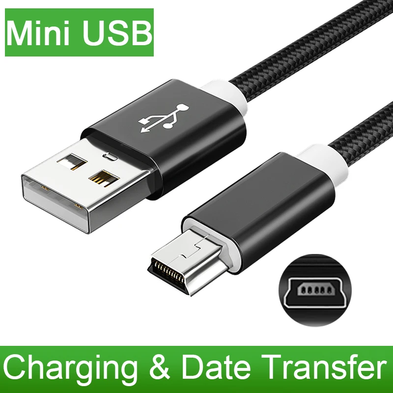 Mini cable USB para coche con cargador rápido