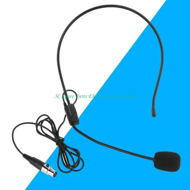 Micrófono SZ XLR 3 pines para guía cabeza, micrófono condensador para altavoz para gira - imagen 4