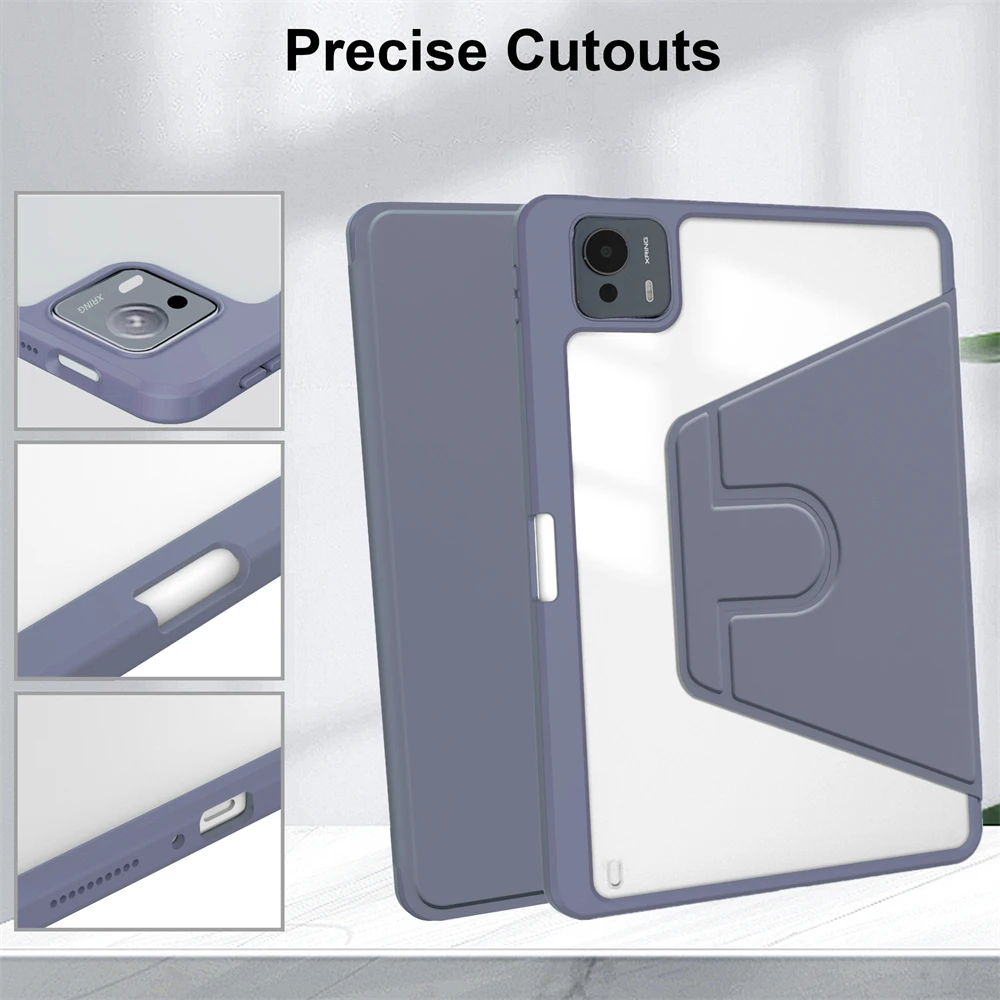Funda de rotación 360 para Xiaomi Pad 7S Pro 2025, Funda de 12,5 pulgadas con portalápices, Funda acrílica para Xiaomi Pad 7 s Pro, Funda de 12,5" - imagen 4