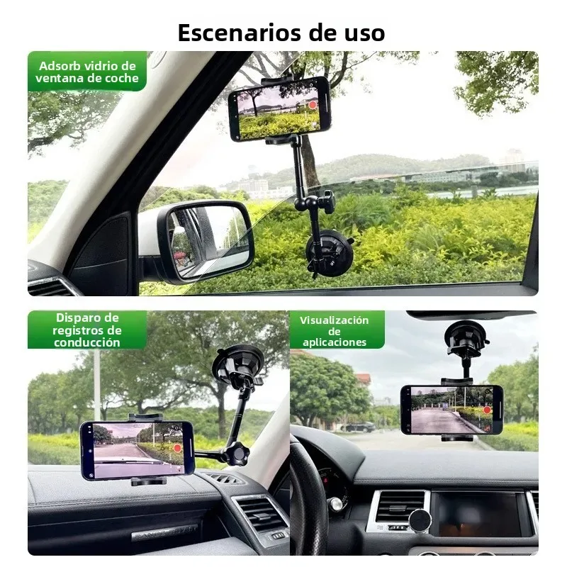 Soporte para tableta para salpicadero Lanparte, soporte para coche con ventosa y abrazadera grande para tableta Apple iPad Samsung Galaxy Tab de 6 "-11" - imagen 4