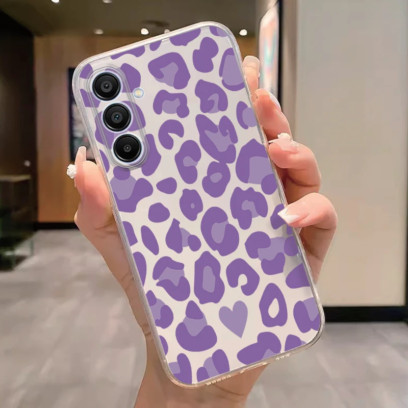 Funda transparente para Samsung Galaxy M35 5G, funda con dibujos de flores, TPU suave, Fundas a prueba de golpes para Samsung M 35, funda de mariposa - imagen 4