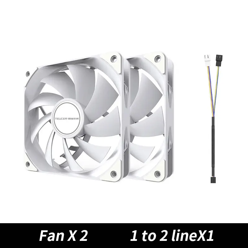 2 Fan white
