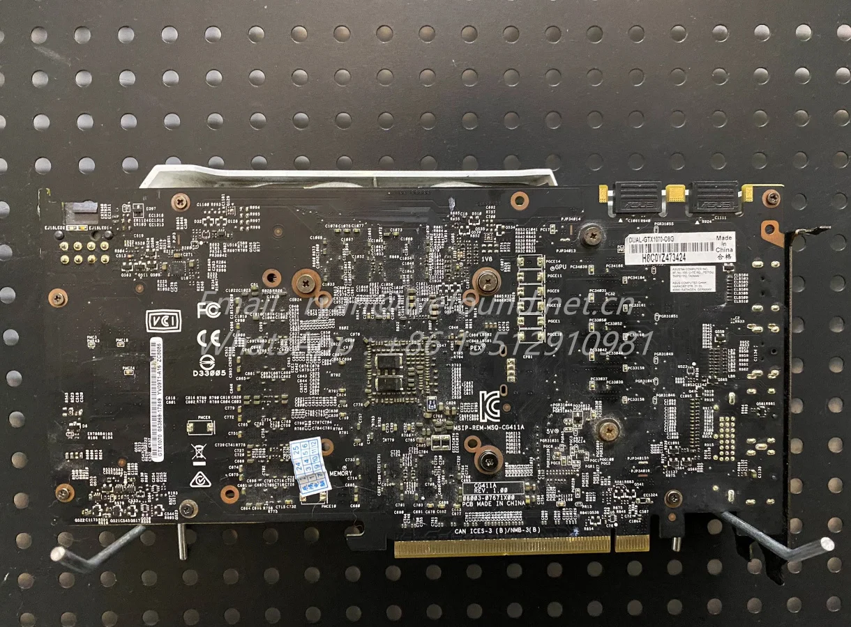 GPU para tarjeta gráfica ASUS Series DUAL GTX1070 O8G - imagen 3