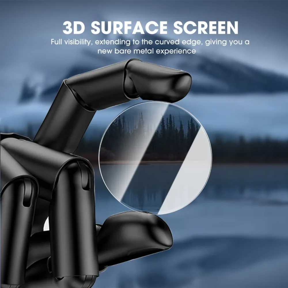 3/5 Uds vidrio templado para Samsung Galaxy Watch 8 7 6 5 4 Classic Ultra 40mm 44mm 47mm Protector de pantalla con herramienta de fácil instalación - imagen 3