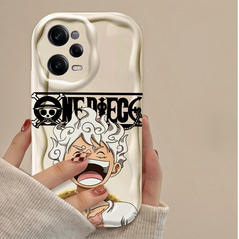 Funda de Anime O-One Pieces Luffy para Xiaomi Redmi Note 13 12 Pro Plus 4G 5G 12S 11S 11 10 10S 9 9S Redmi 14C 13C 12C A3 Wave Phone - imagen 2