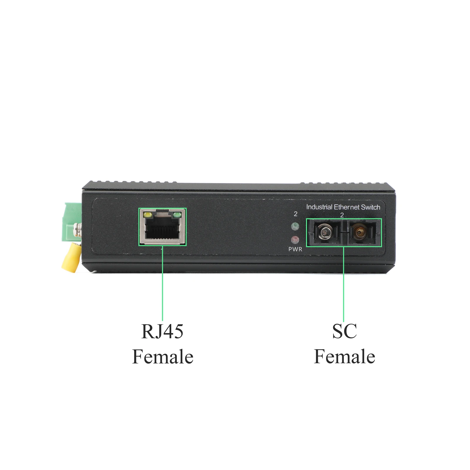 Conmutador administrado WEB POE Industrial Gigabit, 1/2 puertos ópticos + 1/2/4/8 puertos POE, transceptor SC monomodo de fibra única/doble - imagen 4