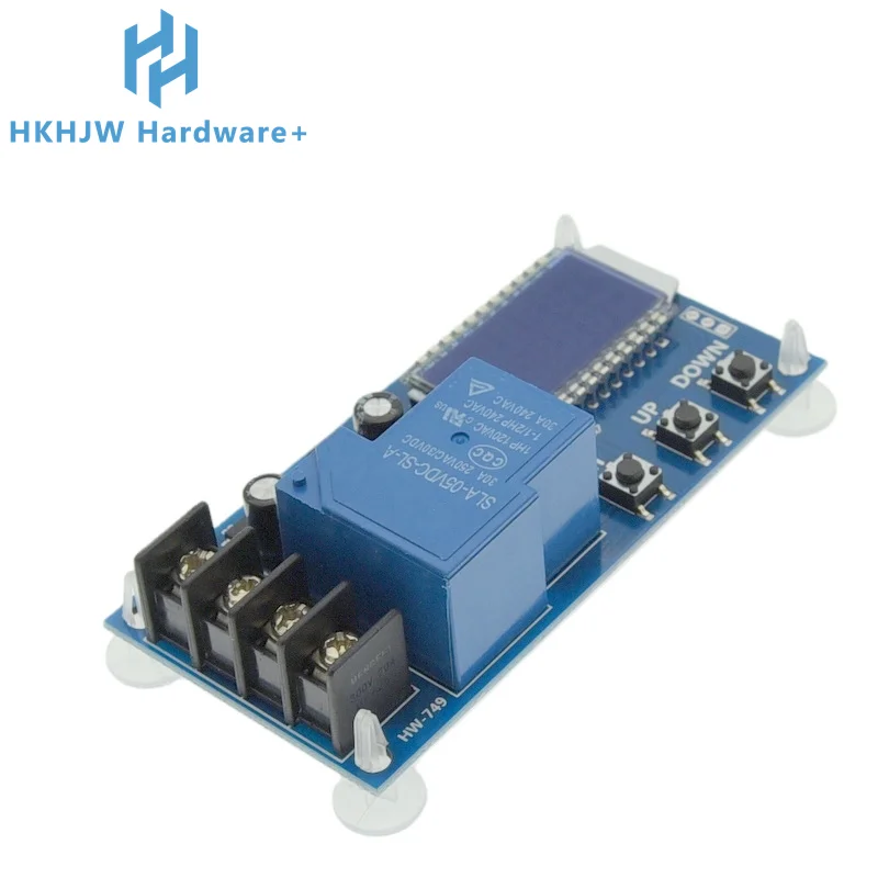 Módulo de Control de carga de batería de almacenamiento DC 6-60v 30A, placa de protección, interruptor de tiempo del cargador, pantalla LCD XY-L30A - imagen 3