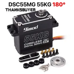 9imod Servo digital de alto par IP67 para coches RC
