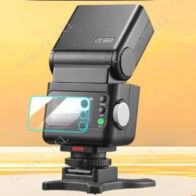 1/3 Uds 9H HD vidrio templado para Godox iT32 GodoxiT32 iFlash Flash Trigger OLED película protectora de pantalla táctil - imagen 3