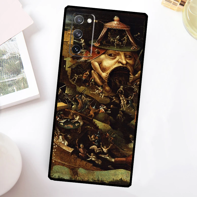 Hieronymus Bosch pintura artística Funda para Samsung Galaxy S23 Ultra S22 Plus S20 S21 FE S8 S9 S10 Note 10 20 S24 Ultra Funda - imagen 5