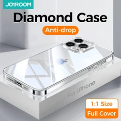 Joyroom Funda Transparente iPhone Pro Max Antiamarilla Lente