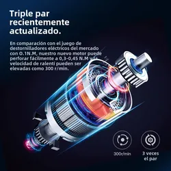 Destornillador eléctrico de precisión recargable inalámbrico Xiaomi
