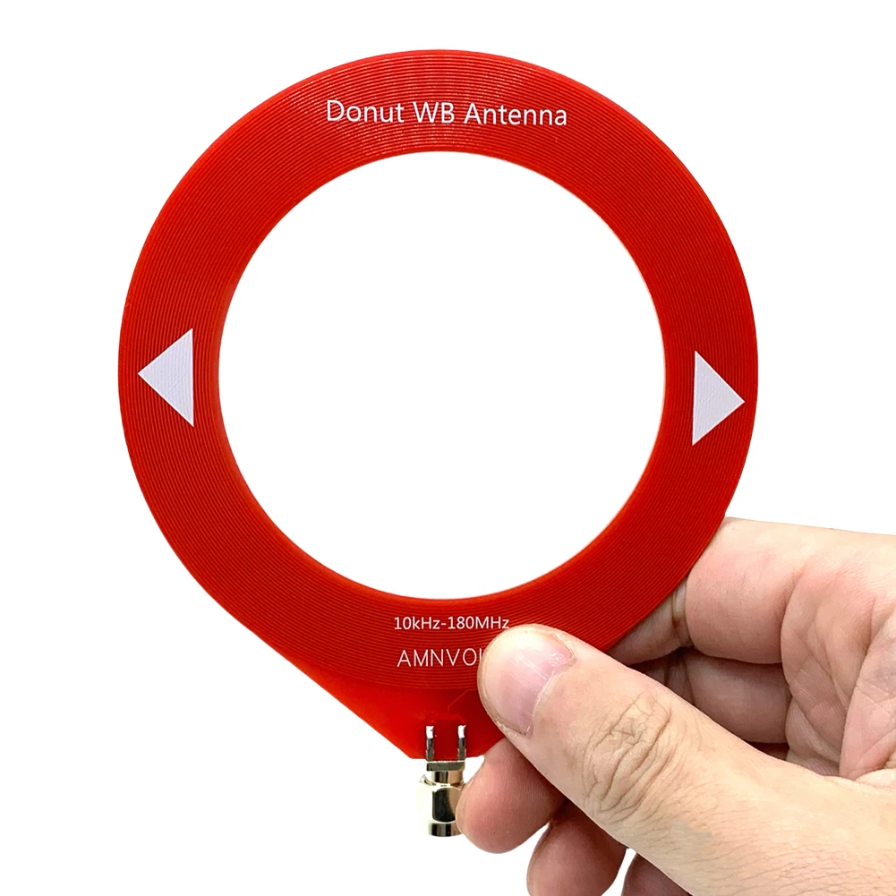 Antena Donut MW/SW de 10khz-180mhz con convertidor de baja impedancia antena Donut WB Mini módulo de antena de anillo para Radioaficionado - imagen 5