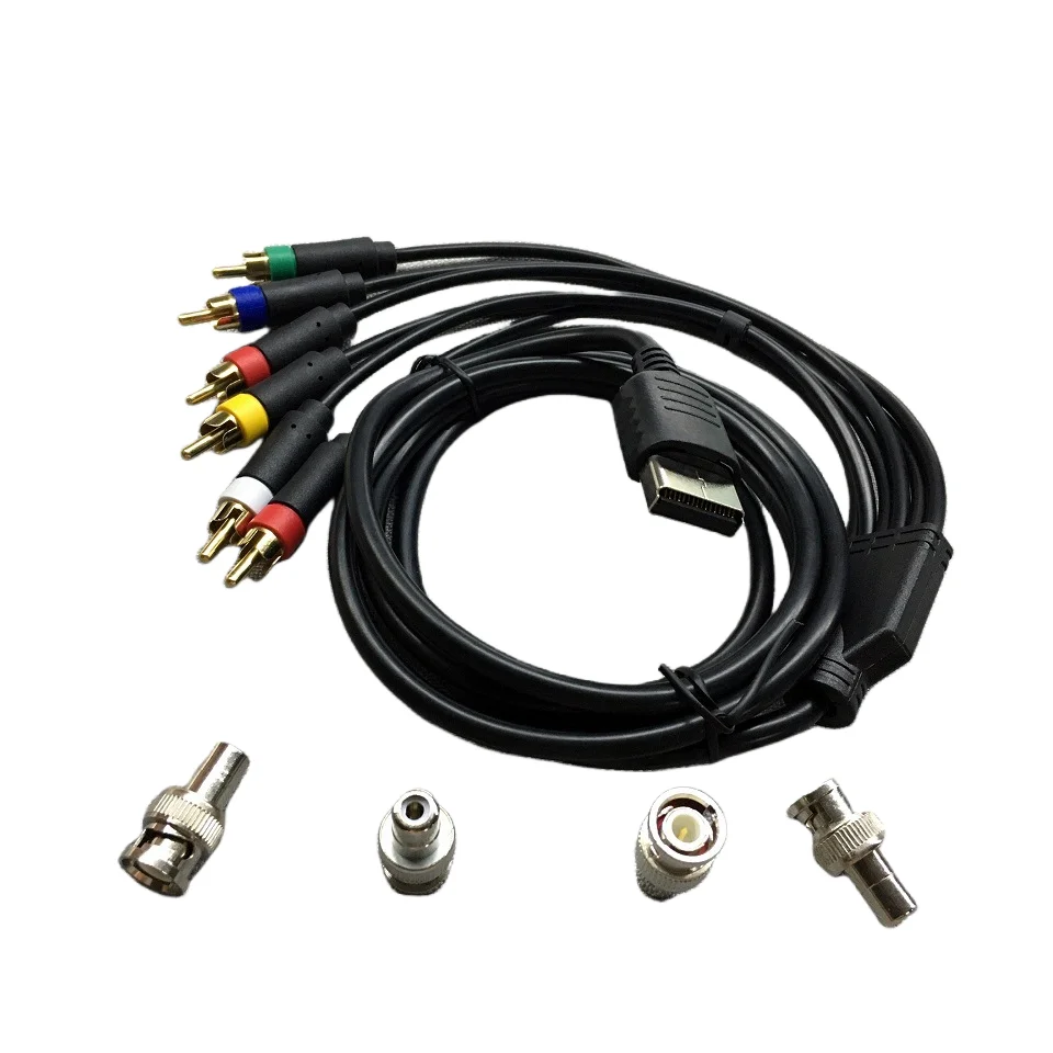 Cable RCA RGB/RGBS + sincronización para Sega DC 128, Monitor a Color, accesorios para consola de juegos compatibles con Sega Dreamcast - imagen 4