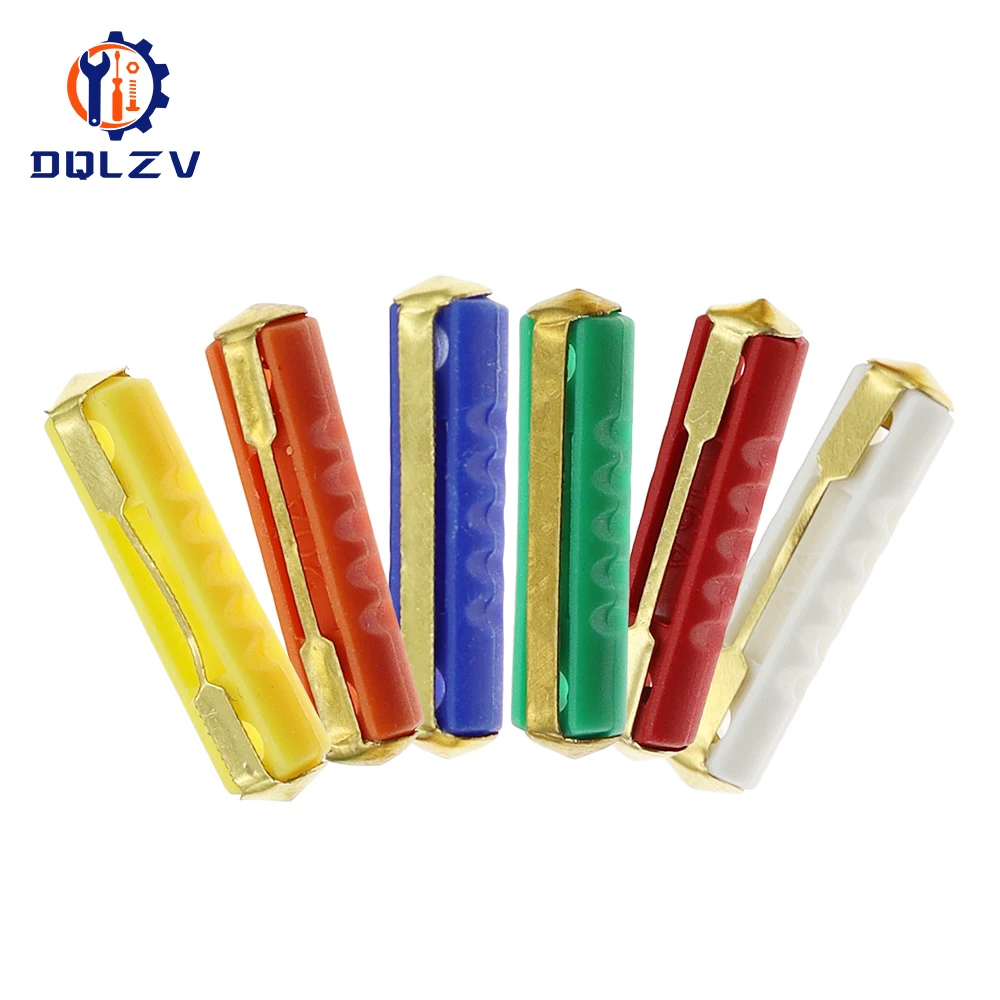 GBC Fusible cilíndrico automotriz europeo este Horizontal 32V 5A 8A16A 20A 25A 30A Tubo de fusible futurario - imagen 3