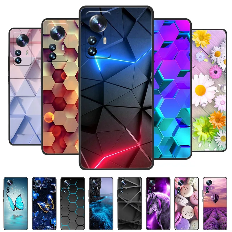 Para Xiaomi 12T 5G funda MI 12T 2022 funda trasera de silicona de lujo para teléfono Xiaomi 12T Pro 12 T 12TPro fundas protectoras Capas