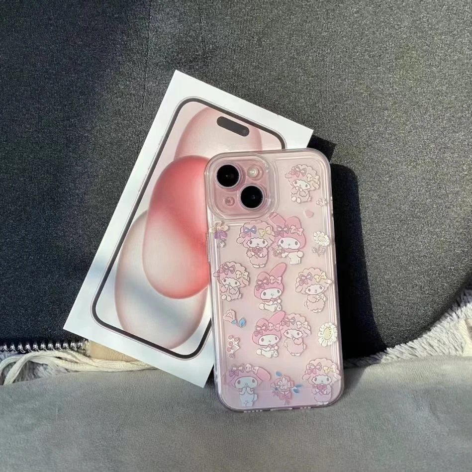 Funda de teléfono Sanrios My Melodys girasol para Xiaomi Redmi Note 13 12 12C 11 10 10C 13C 10s 9 9s 9A 9T 9C 8 7 Pro Max 4G 5G - imagen 2