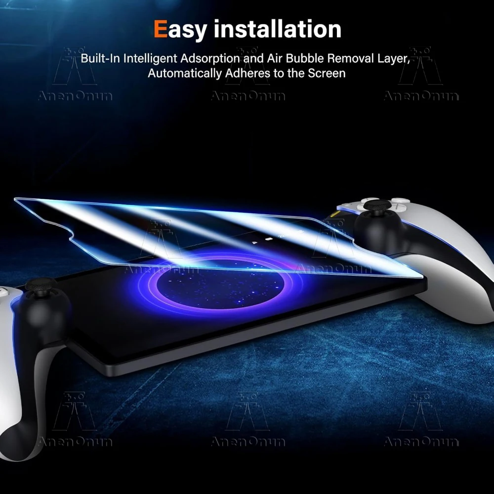 PS Portal HD vidrio templado dureza 9H irrompible antiarañazos antihuellas sin burbujas 2.5D Protector de pantalla de borde curvo - imagen 2